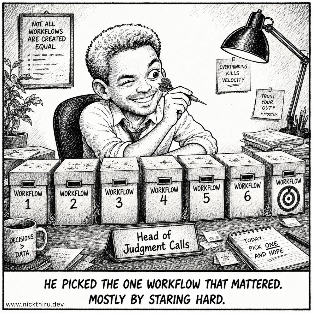 Illustration for GovCon Leads Radar — Choosing the first workflow to build, and mapping it