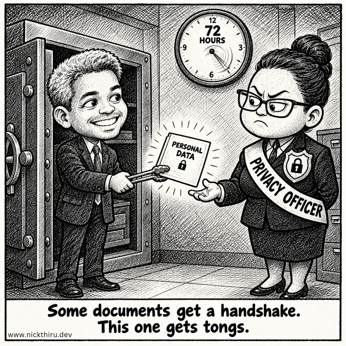 Illustration for PolicyForge — Turning AI hallucinations into a manageable process, not a hidden risk